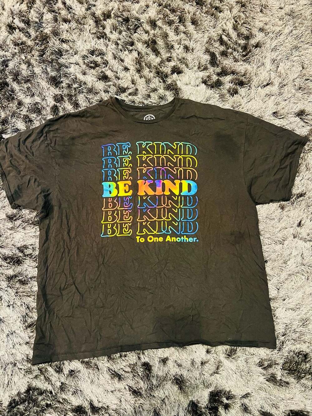 ODM Be Kind To One Another Graphic Short Sleeve T-Shirt